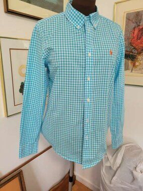 Blue Check Ralph Lauren Size XL (18-20)